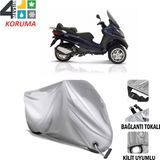 Autoes Piaggio MP3 300 Kilit Uyumlu Motosiklet Brandası