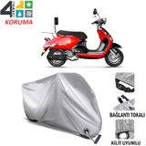 Autoes Yuki Legend 50 Kilit Uyumlu Motosiklet Brandası