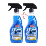 Autofresh 2'Li Araç Buz Çözücü Sprey Araba Cam Kaporta Buzlanma Önleyici 500 Ml X 2 Adet
