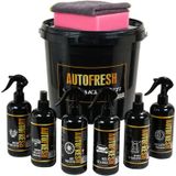 Autofresh 9'lu Fırsat Araç Oto Bakım Seti Kampanyalı Oto Bakım Araba Yıkama Temizlik Seti