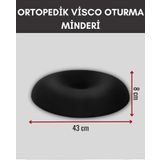 AUTOFRESH ORTOPEDİK OTO KOLTUK MİNDERİ OTURMA SİMİDİ ARAÇ SEYAHAT VİSCO MİNDER