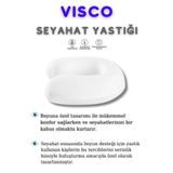 AUTOFRESH SEYAHAT YASTIĞI VİSCO ORTOPEDİK BOYUN YASTIĞI YUMUŞAK ARAÇ BOYUNLUĞU