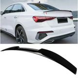 Autogp Audi A3 8Y Sedan Bagaj Üstü Spoiler Votex Pianoblack Yarasa 2021+