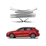 Autogp Audi A3 Hb Cam Çerçevesi Kenar Çıtası Krom Tamtur 2013+ Au-wv- 13