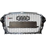 Autogp Audi A3 Rs3 Ön Panjur Izgara 2013 / 2016 8V Oem Gri Çerçeve