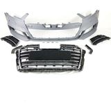 Autogp Audi a3 s3 ön tampon ve panjur seti 2016+ hb