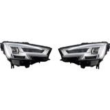 Autogp Audi A4 Matrix Ön Far Lambası Seti Full Ledli 2016 / 2019