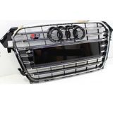 Autogp Audi A4 S4 Ön Panjur Izgara Siyah 2012 / 2015 B8 Oem Gr-s4-ad-a4b8-1215-002