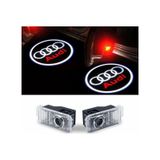 Autogp Audi Q8 Kapı Altı Işık Lazer Led Logo Hoşgeldin Aydınlatma 1 Çift/kutu