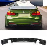 Autogp Bmw F30 Arka Tampon Difüzörü 2 Çıkış 0X0 2012 / 2019