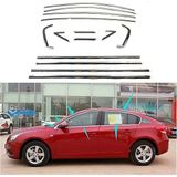 Autogp Chevrolet Cruze Hb Cam Çerçevesi Kenar Çıtası Krom Tamtur 14 Parça