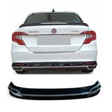 Autogp Fiat Egea Arka Tampon Difüzörü Pianoblack 2015+