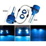 Autogp H1 Led Xenon Far Aydınlatma Seti Şimşek Etkili Deli Mavi Glv 30.000K