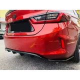 Autogp Honda City Rs Arka Tampon Difüzörü Ve Flap Seti 2021+