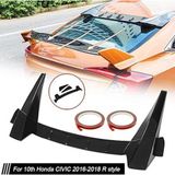 AUTOGP Honda Civic Fc5 Cam Üstü Spoiler Typer Model Sedan Araçlar Için