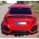 Autogp Honda Civic Fc5 Uyumlu Si Bagaj Üstü Spoiler Yüksek Boyasız 2016+