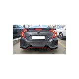 Autogp Honda civic fc5 uyumlu turbo spoiler si ışıklı boyasız 2016+