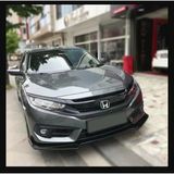 Autogp Honda Civic Fk7 İçin Uygundur Ön Tampon Altı Lip 3 Parça Kulaklı