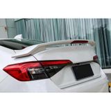 Autogp Honda Civic Uyumlu Modülo Işıklı Spoiler Piano Black 2022+