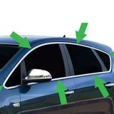 Autogp Hyundai Elantra Cam Çerçevesi Kenar Çıtası Krom 2016 / 2019 14 Parça