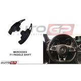 Autogp Mercedes W205 Direksiyon F1 Vites Kulakçık Paddle Shift Siyah