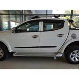Autogp Mitsubishi L200 Kapı Koruma Çıtası Siyah 4 Parça