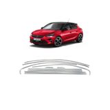 autogp Opel corsa f cam çerçevesi kenar çıtası krom tamtur 2020+ 10 parça
