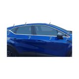 Autogp Renault Captur Cam Çerçevesi Kenar Çıtası Krom Tamtur 2021+ 18 Parça Au-rn- 1346