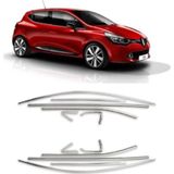 Autogp Reno Clio 4 Cam Çerçevesi Kenar Çıtası Krom Tamtur