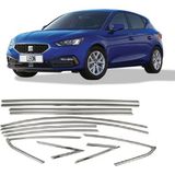 Autogp Seat Leon Cam Çerçevesi Kenar Çıtası Krom Tamtur 2021+