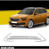Autogp Skoda Kamiq Cam Çerçevesi Kenar Çıtası Krom Tamtur 2021+ 12 Parça