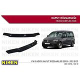 Autogp Vw Caddy Kaput Koruma Rüzgarlığı 2004+