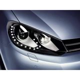 Autogp Vw Golf 6 Ön Far Lambası R20 Model Bi-Xenon 15 Led