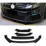 Autogp Vw Golf 6 R Ön Tampon Altı Lip 3 Parça Kulaklı