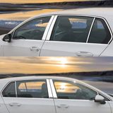 autogp Vw Golf 8 Cam Çerçevesi Kenar Çıtası Krom Tamtur