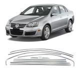 Autogp Vw Jetta Cam Çerçevesi Kenar Çıtası Krom Tamtur 2005 / 2011 8 Parça