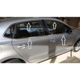 Autogp Vw Polo 6r 6c Cam Çerçevesi Kenar Çıtası Krom Tamtur 2009 / 2018 14 Parça Vwpocamnık