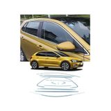 Autogp Vw Polo Aw Cam Çerçevesi Kenar Çıtası Krom Tamtur 2018+ 12 Parça Bgc-1212-22
