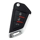 AutoHan Keys BMW Tipi Akıllı Kodlanabilir Oto Kumanda, 3 Butonlu, 433 MHz Frekans, Sustalı Tasarım