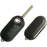 Autohan Keys Fiat Doblo, Linea, Punto Uyumlu 3 Tuşlu Uzaktan Kumanda Kabı, Siyah Anahtar Kabı