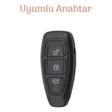 Autohan Keys Lüx Araba Anahtarlık Kılıfı, Siyah ve Gümüş, Focus Fiesta Kuga Mondeo Smax Cmax Ecosport Modelleri Için Koruyucu Kılıf - 0-Koyu Mavi - Option-1