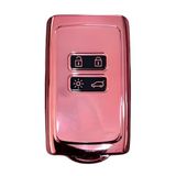 Autohan Keys Lüx Renault Anahtar Kılıfı, Clio E-Tech, Austral, Megane 4, Talisman, Clio 5 ile Uyumlu - Pembe