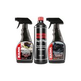 AUTOKAMA Auto Kama Döşeme Temizleyici-Torpido Temizleyici ve Plastik Onarıcı Parlatıcı Set Ürün