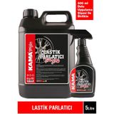 AUTOKAMA Lastik Parlatıcı 5lt + 500ml (dolu) Uygulama Şişesi