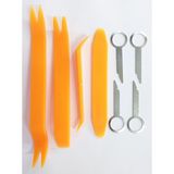 Autoline 8 Parça Trim Teyp Sökme Set (Sökme Aparatları Sert Abs Malzemedir) Teyp, Kapı, Döşem