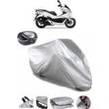 Autolion Honda Pcx 150 Arka Çanta Uyumlu Motosiklet Brandası Lüx Kalite Motor Brandası