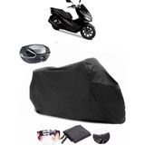 Autolion Honda Pcx Arka Çanta Uyumlu Siyah Motosiklet Branda Su Geçirmez Dayanıklı Kumaş