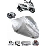 Autolion Honda PCX150 Motosiklet Brandası Arka Çanta Uyumlu - Gri