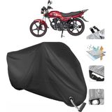 Autolion Mondial 100 Superboy I Motosiklet Branda (Bağlantı, Kilit Uyumlu)-Siyah