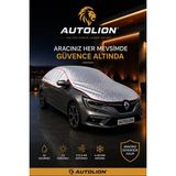 Autolion Toyota Corolla Vıı (E100) Uyumlu Yarım Güneşlik Oto Branda Yansıtıcı-Klipsli Isı Geçirmez Güneşlik